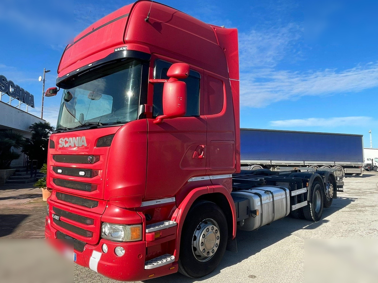 SCANIA R450 - Camion porte-conteneur/ Caisse mobile: photos 2 SCANIA R450 - Camion porte-conteneur/ Caisse mobile: photos 2