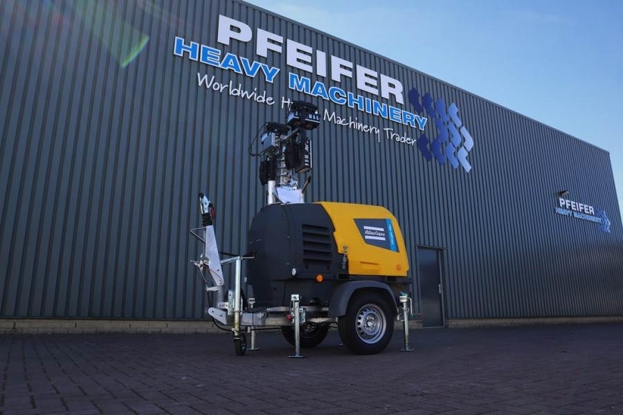 Atlas Copco Hilight H6+ Valid inspection, *Guarantee! Max Boom - Mat d'éclairage: photos 1 Atlas Copco Hilight H6+ Valid inspection, *Guarantee! Max Boom - Mat d'éclairage: photos 1