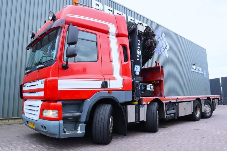 DAF CF85 With HMF 85t/m Crane Dutch Registration, HMF - Grue tout-terrain: photos 1 DAF CF85 With HMF 85t/m Crane Dutch Registration, HMF - Grue tout-terrain: photos 1