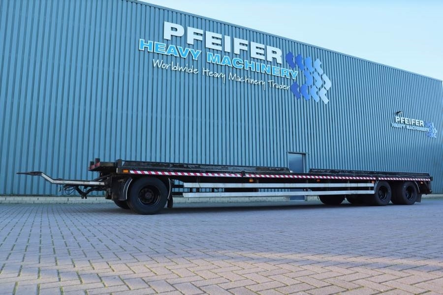 GS Meppel AC-2800L Dutch Registration, 3 Axles, 20t L - Semi-remorque plateau: photos 1 GS Meppel AC-2800L Dutch Registration, 3 Axles, 20t L - Semi-remorque plateau: photos 1
