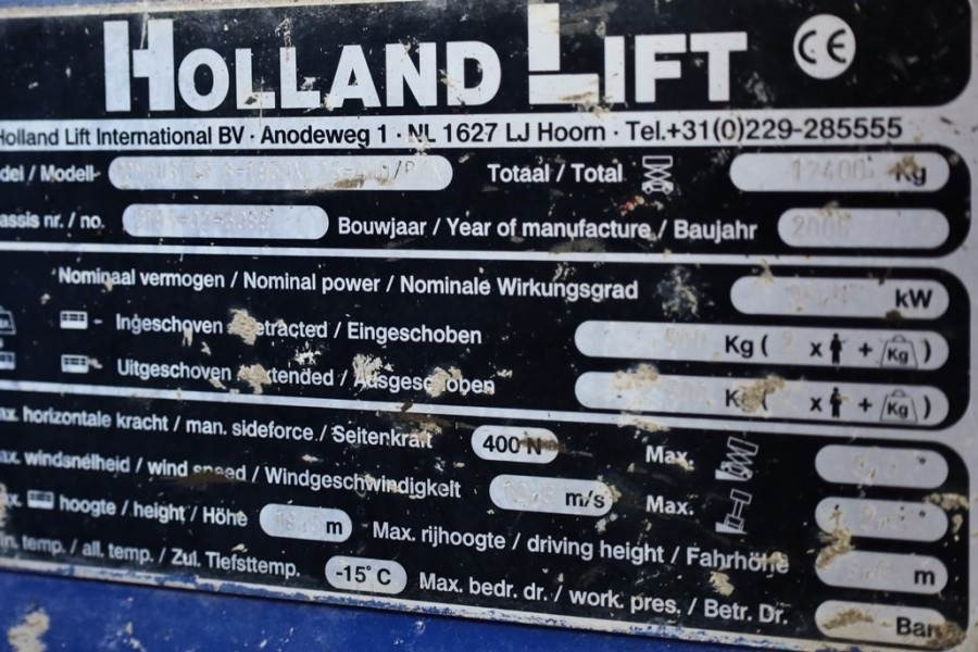 Holland Lift Combistar B-195DXL25-4WD Diesel, 4x4 Drive, 21.5m - Nacelle ciseaux: photos 3 Holland Lift Combistar B-195DXL25-4WD Diesel, 4x4 Drive, 21.5m - Nacelle ciseaux: photos 3