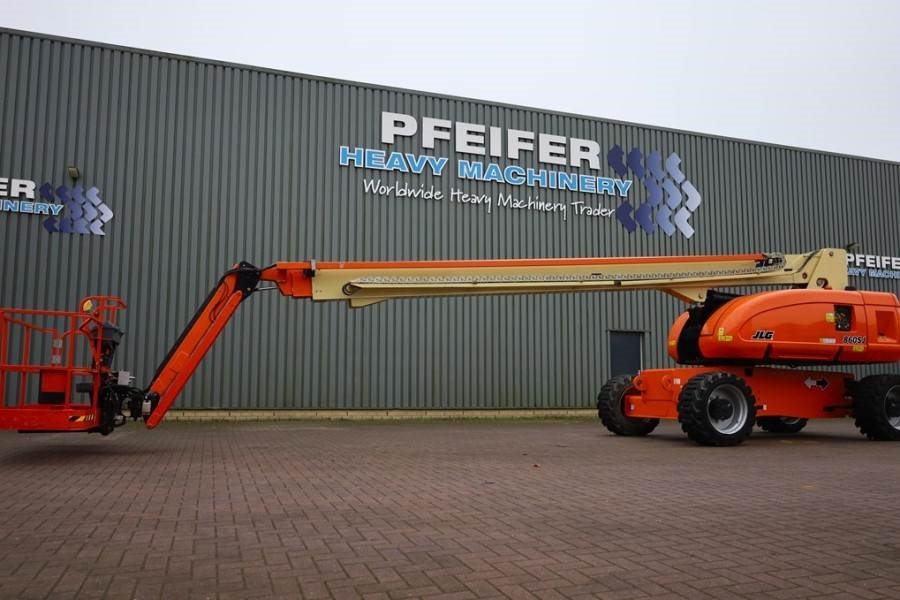 JLG 860SJ Valid Inspection, Diesel, 4x4 Drive, 28.2m W - Nacelle télescopique: photos 1 JLG 860SJ Valid Inspection, Diesel, 4x4 Drive, 28.2m W - Nacelle télescopique: photos 1