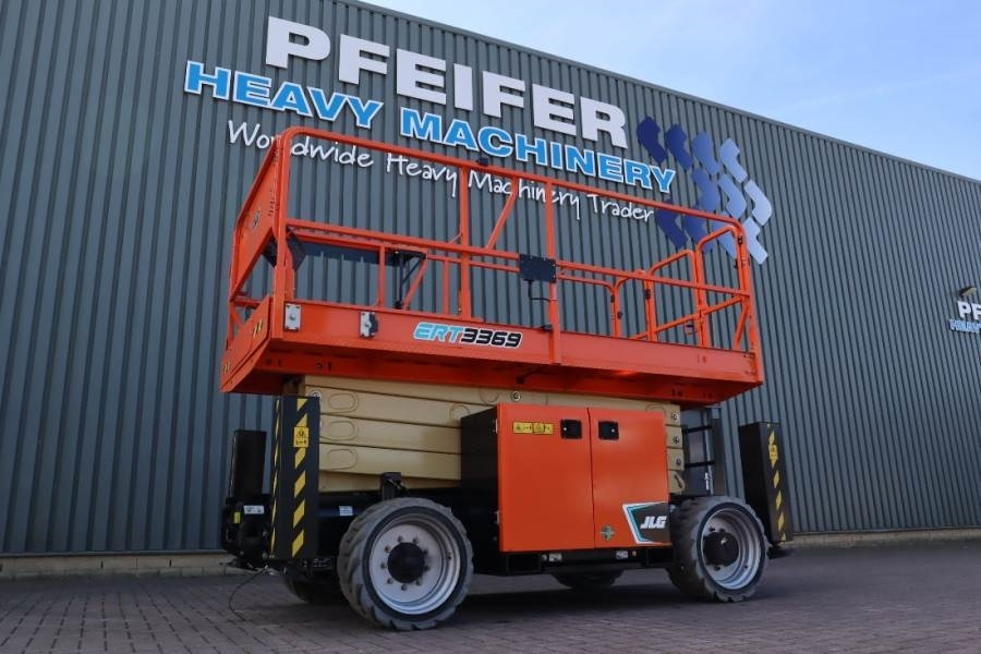JLG ERT3369 Unused, Electric, 12m Working Height, 454k - Nacelle ciseaux: photos 1 JLG ERT3369 Unused, Electric, 12m Working Height, 454k - Nacelle ciseaux: photos 1