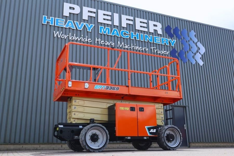 JLG ERT3369 Unused, Electric, 12m Working Height, 454k - Nacelle ciseaux: photos 1 JLG ERT3369 Unused, Electric, 12m Working Height, 454k - Nacelle ciseaux: photos 1