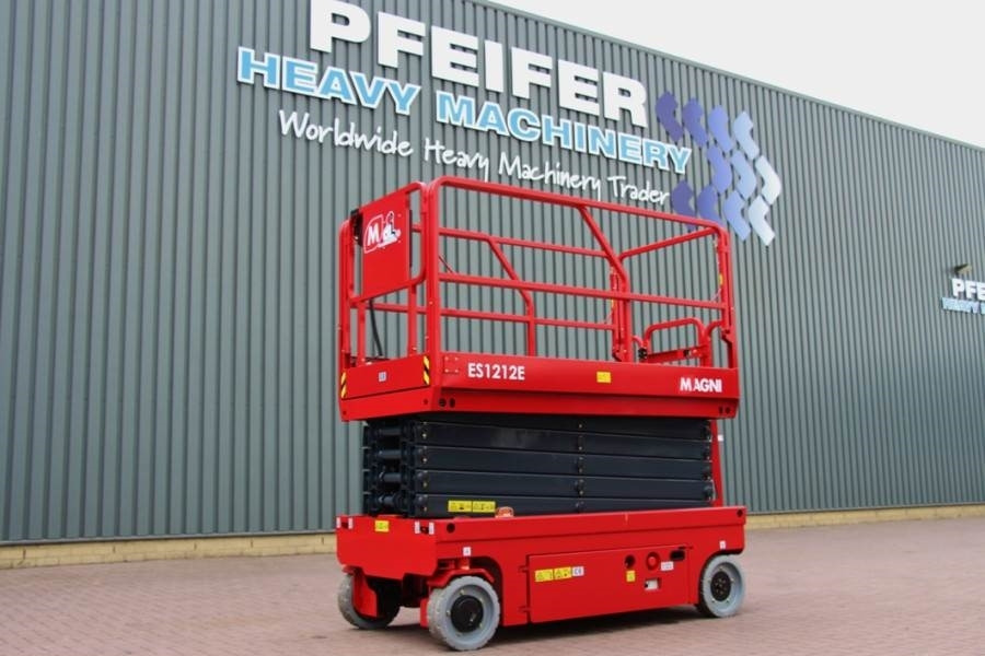 Magni ES1212E Electric, 12m Working Height, 320kg Capaci - Nacelle ciseaux: photos 1 Magni ES1212E Electric, 12m Working Height, 320kg Capaci - Nacelle ciseaux: photos 1