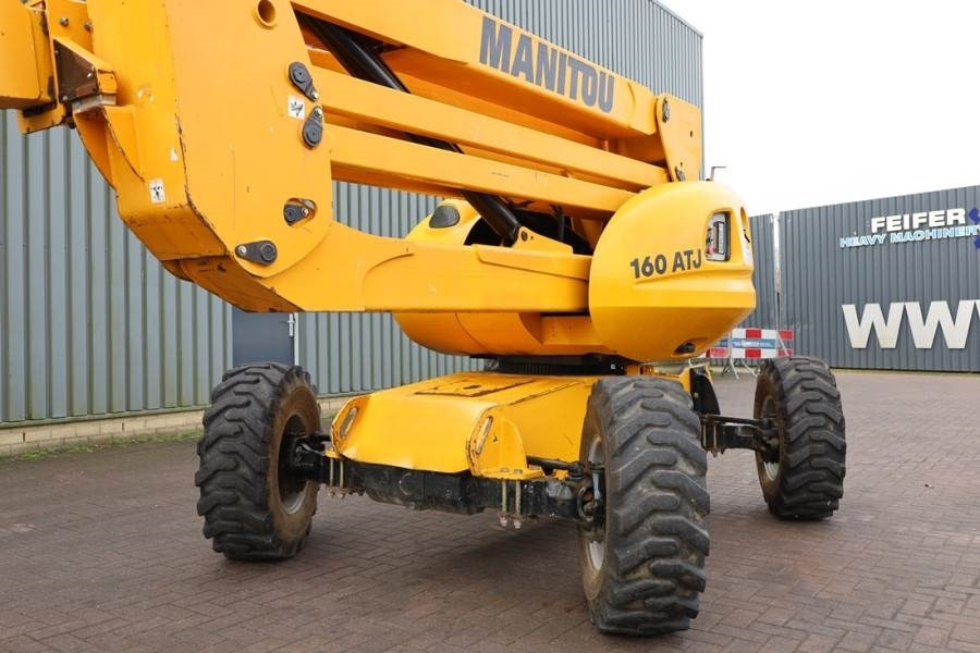 Manitou 160ATJ Diesel, 4x4x4 Drive, 16m Working Height, 8. - Nacelle articulée: photos 4 Manitou 160ATJ Diesel, 4x4x4 Drive, 16m Working Height, 8. - Nacelle articulée: photos 4