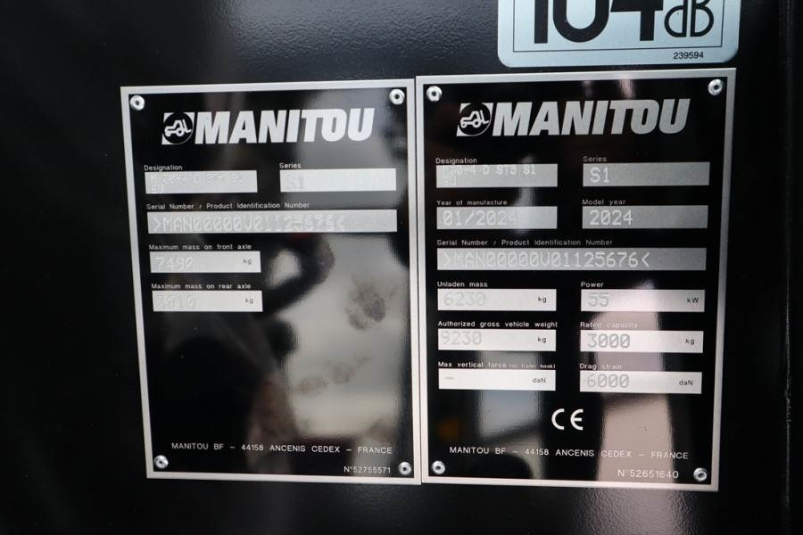 Chariot tout terrain Manitou M30-4 Valid inspection, *Guarantee! Diesel, 4x4 Dr: photos 6 Chariot tout terrain Manitou M30-4 Valid inspection, *Guarantee! Diesel, 4x4 Dr: photos 6