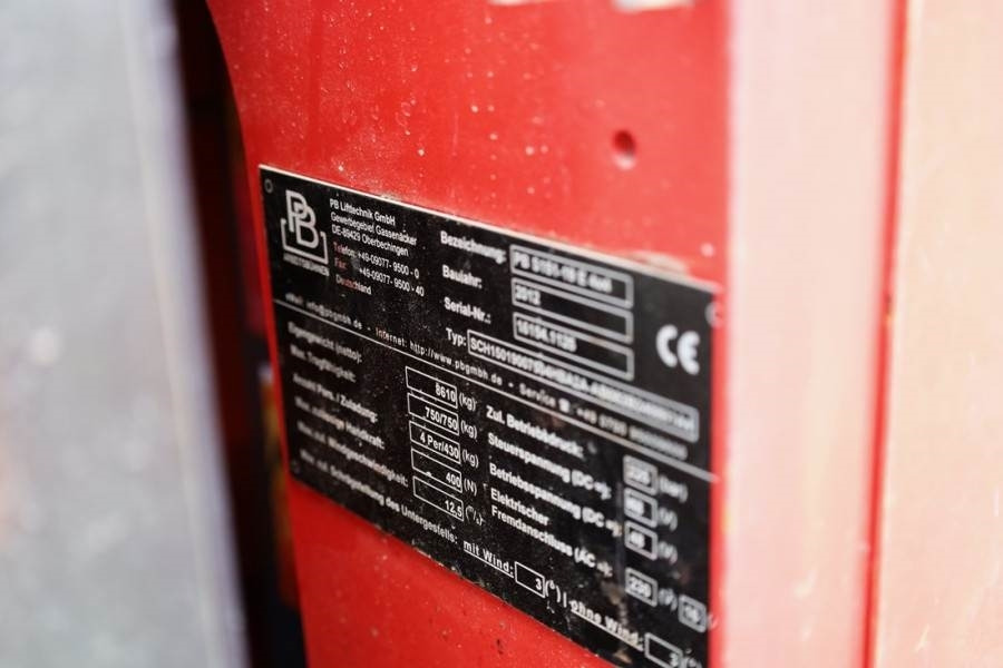 Nacelle ciseaux PB LIFT S151-19E 4x4 Electric, 4x4 Drive, 15m Working: photos 18