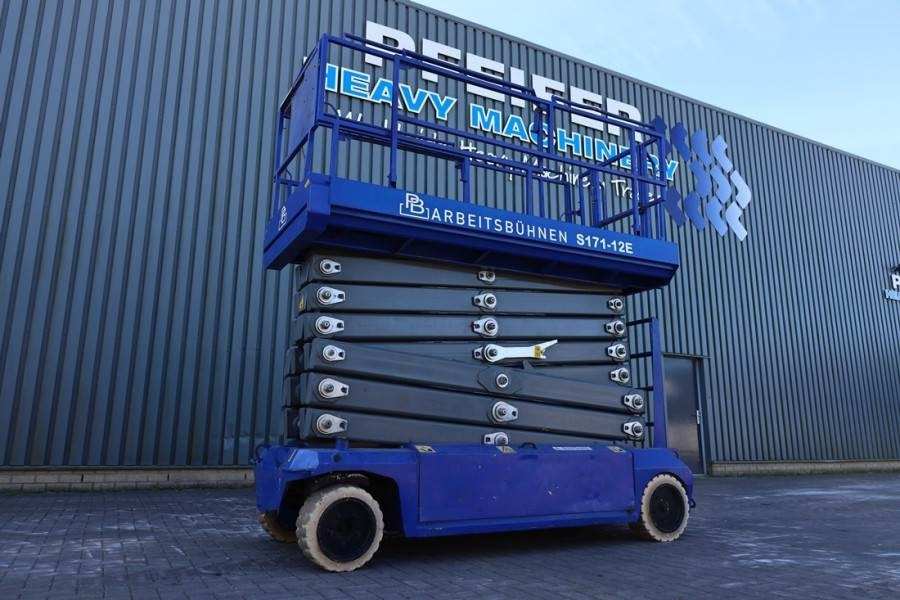 PB LIFT S171-12E Electric, 17.3m Working Height, 400k - Nacelle ciseaux: photos 1 PB LIFT S171-12E Electric, 17.3m Working Height, 400k - Nacelle ciseaux: photos 1
