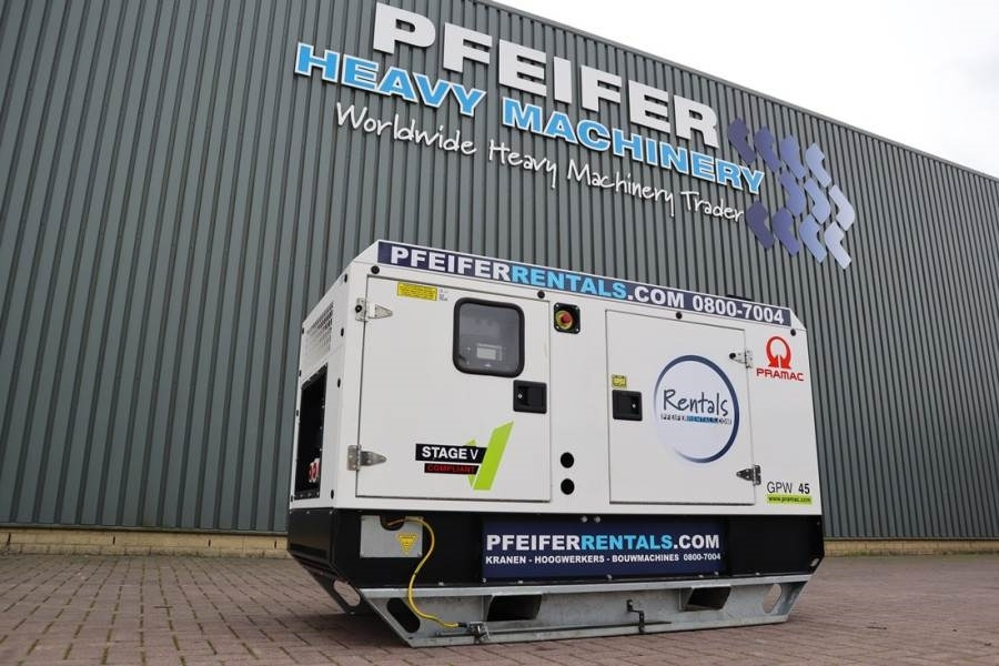 Pramac GPW45Y/FS5 Valid inspection, *Guarantee! Diesel, 4 - Groupe électrogène: photos 1 Pramac GPW45Y/FS5 Valid inspection, *Guarantee! Diesel, 4 - Groupe électrogène: photos 1