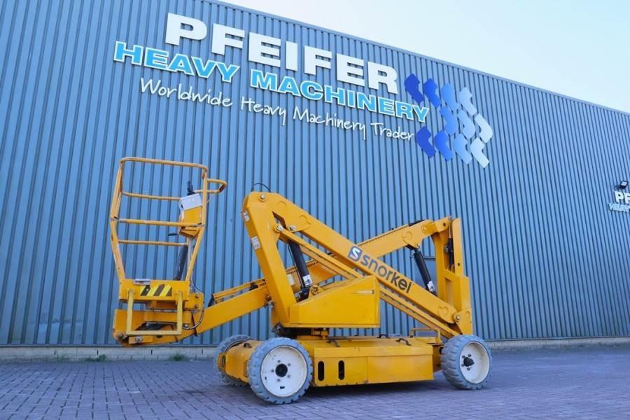 Snorkel A38E Electric, 13.5m Working Height, 6.1m Reach, 2 - Nacelle articulée: photos 1 Snorkel A38E Electric, 13.5m Working Height, 6.1m Reach, 2 - Nacelle articulée: photos 1
