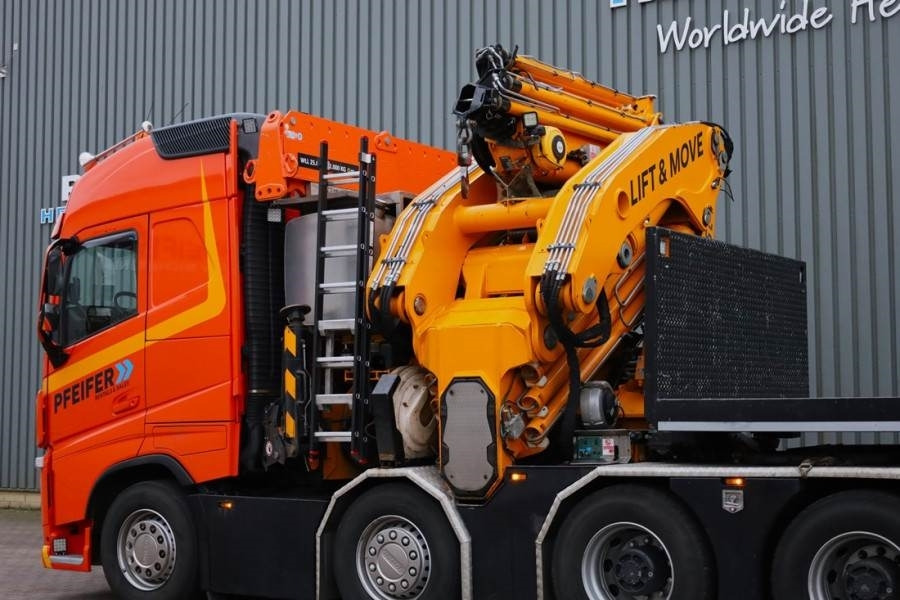 Crédit-bail de Volvo FH12 With Cormach 135t/m Crane Volvo FH12 10x4 Wit  Volvo FH12 With Cormach 135t/m Crane Volvo FH12 10x4 Wit: photos 10