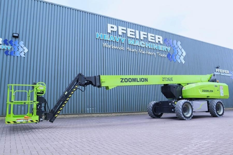 Zoomlion ZT26JE Fully Electric Lithium-Powered, 4x4 Rough T  - Nacelle télescopique: photos 1 Zoomlion ZT26JE Fully Electric Lithium-Powered, 4x4 Rough T  - Nacelle télescopique: photos 1