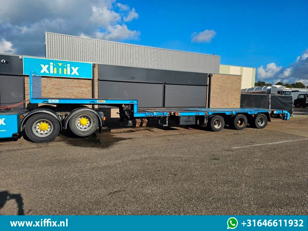 Semi-remorque surbaissé Doll 3-ass. Uitschuifbare semi dieplader / 3x gestuurd: photos 7 Semi-remorque surbaissé Doll 3-ass. Uitschuifbare semi dieplader / 3x gestuurd: photos 7