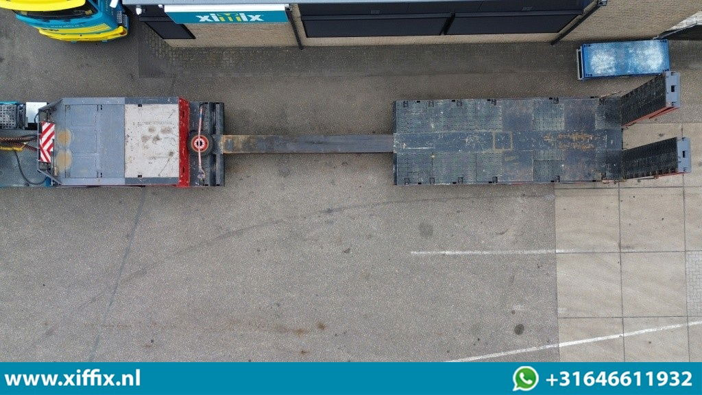 Faymonville 2-ass. Uitschuifbare semi dieplader met dubbele hydr. Kleppen / 2x gestuurd - Semi-remorque surbaissé: photos 3 Faymonville 2-ass. Uitschuifbare semi dieplader met dubbele hydr. Kleppen / 2x gestuurd - Semi-remorque surbaissé: photos 3