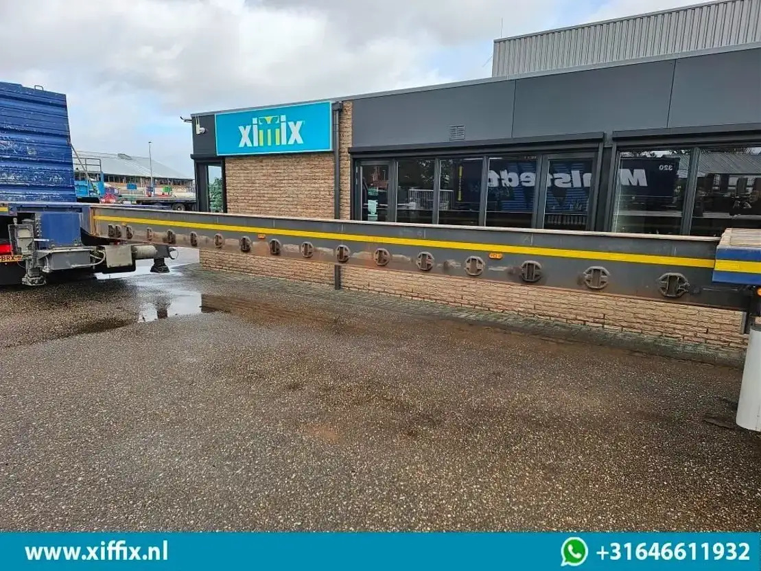 Goldhofer 3-ass. Vlakke uitschuifbare oplegger / 3x gestuurd - Semi-remorque plateau: photos 5 Goldhofer 3-ass. Vlakke uitschuifbare oplegger / 3x gestuurd - Semi-remorque plateau: photos 5