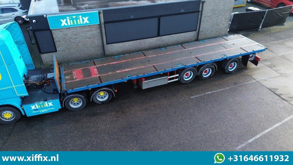 Groenewegen 3-ass. Vlakke oplegger / 1x gestuurd - Semi-remorque plateau: photos 1 Groenewegen 3-ass. Vlakke oplegger / 1x gestuurd - Semi-remorque plateau: photos 1