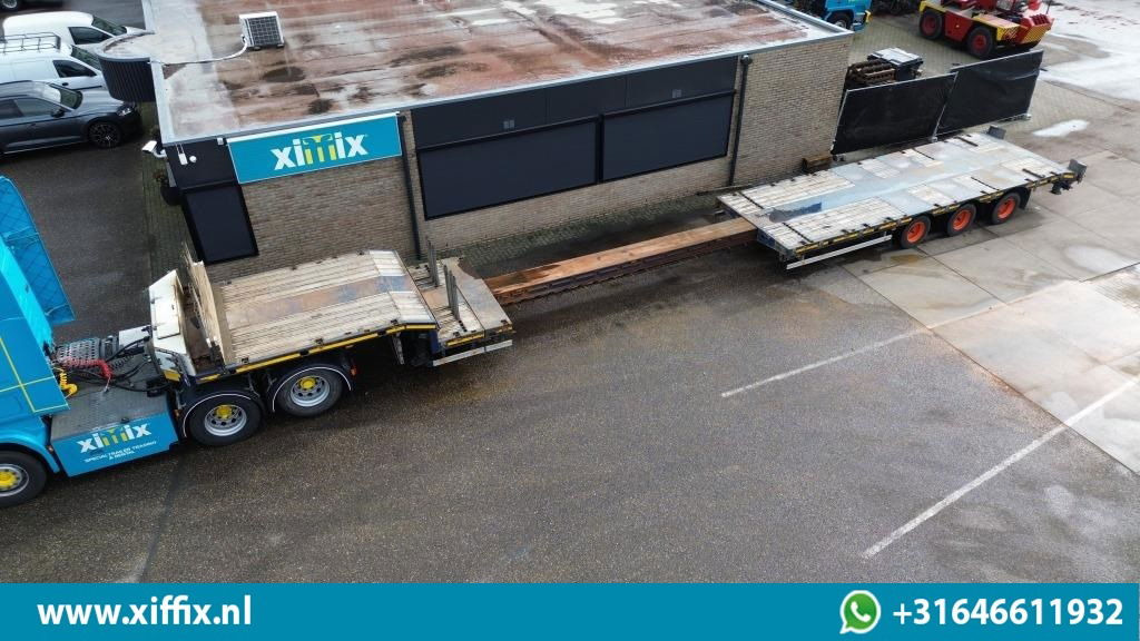 HRD 3-ass. Uitschuifbare Semi dieplader / 1x naloop gestuurd - Semi-remorque surbaissé: photos 1 HRD 3-ass. Uitschuifbare Semi dieplader / 1x naloop gestuurd - Semi-remorque surbaissé: photos 1