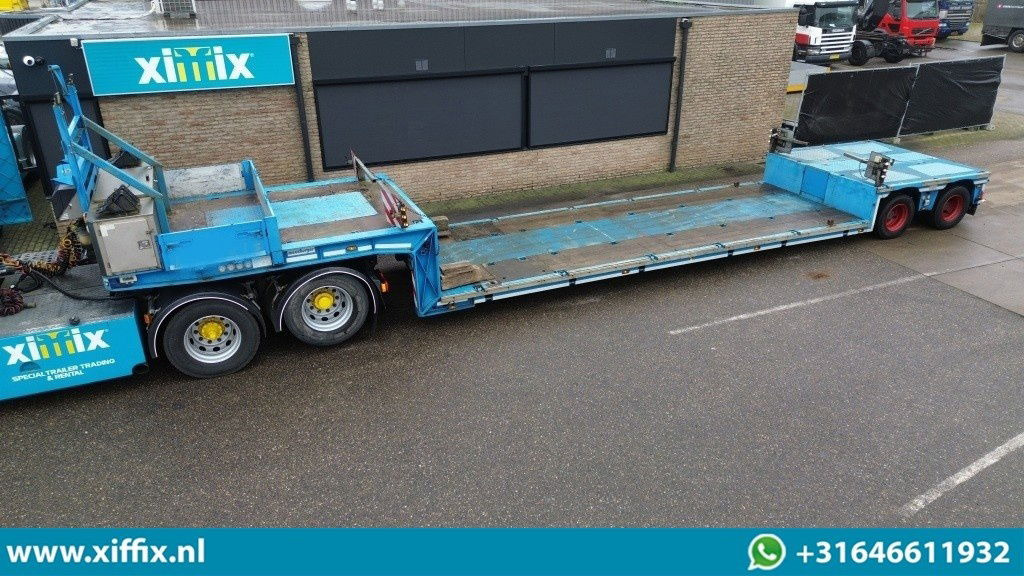 Meusburger 2-ass. Dieplader / Halb assen / 2x gestuurd - Semi-remorque surbaissé: photos 1 Meusburger 2-ass. Dieplader / Halb assen / 2x gestuurd - Semi-remorque surbaissé: photos 1