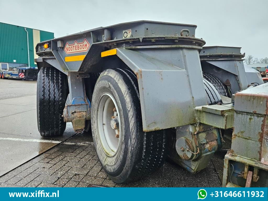 Nooteboom 2-ass. Dieplader met afneembare Nek / 16 Ton assen / 2x gestuurd - Semi-remorque surbaissé: photos 4 Nooteboom 2-ass. Dieplader met afneembare Nek / 16 Ton assen / 2x gestuurd - Semi-remorque surbaissé: photos 4