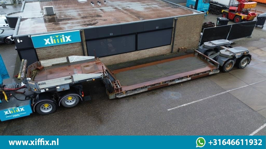 Nooteboom 2-ass. Dieplader met afneembare Nek / 16 Ton assen / 2x gestuurd - Semi-remorque surbaissé: photos 1 Nooteboom 2-ass. Dieplader met afneembare Nek / 16 Ton assen / 2x gestuurd - Semi-remorque surbaissé: photos 1