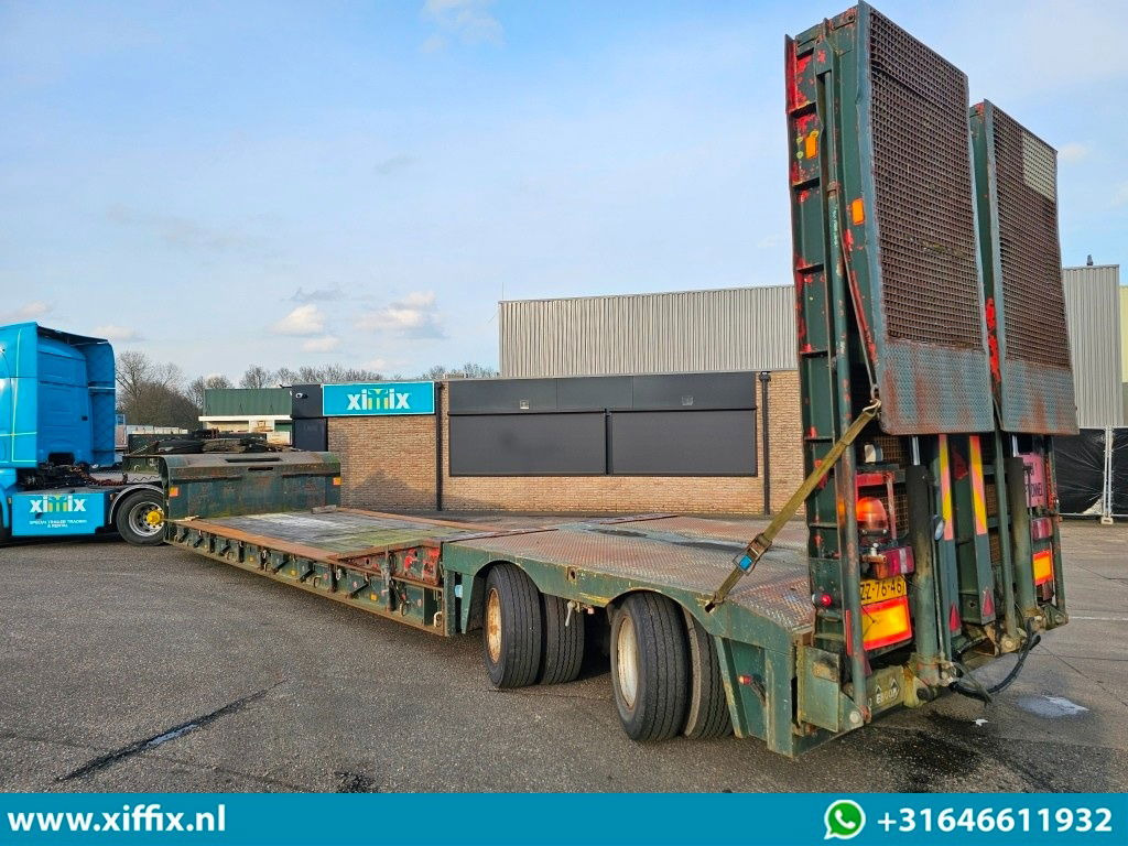 Nooteboom 2-ass. Dieplader met dubbele hydr. Kleppen / 2x gestuurd - Semi-remorque surbaissé: photos 4 Nooteboom 2-ass. Dieplader met dubbele hydr. Kleppen / 2x gestuurd - Semi-remorque surbaissé: photos 4