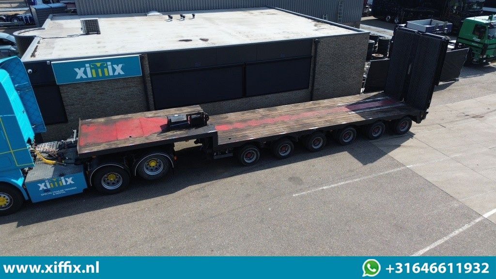 Nooteboom 6-ass. Semi dieplader met dubbele hydr. Kleppen / 5x gestuurd - Semi-remorque surbaissé: photos 1 Nooteboom 6-ass. Semi dieplader met dubbele hydr. Kleppen / 5x gestuurd - Semi-remorque surbaissé: photos 1