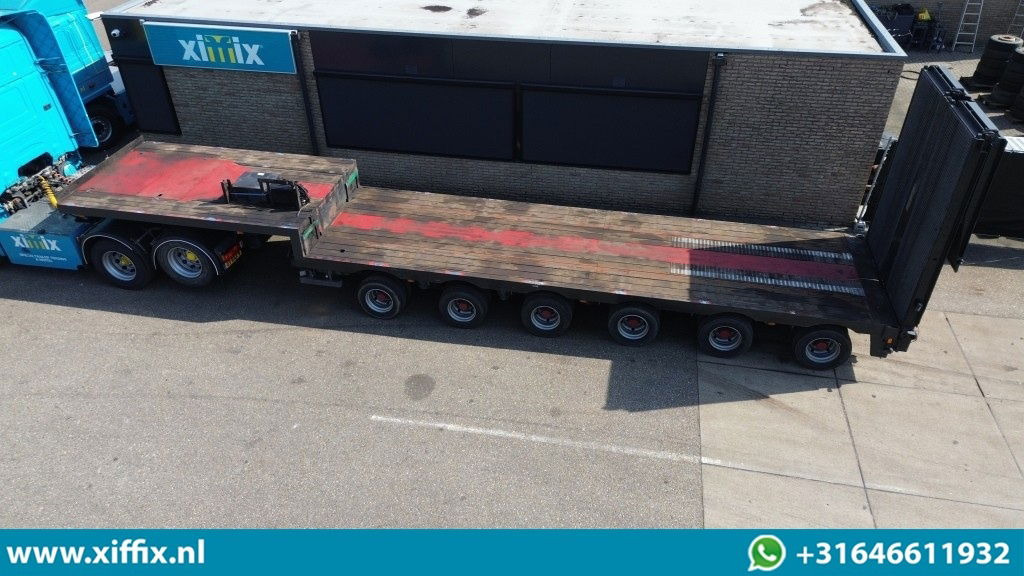 Nooteboom 6-ass. Semi dieplader met dubbele hydr. Kleppen / 5x gestuurd - Semi-remorque surbaissé: photos 2 Nooteboom 6-ass. Semi dieplader met dubbele hydr. Kleppen / 5x gestuurd - Semi-remorque surbaissé: photos 2