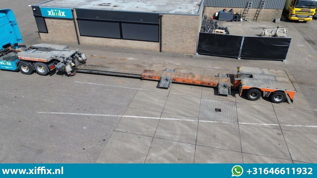 RECKER 2-ass. Uitschuifbare dieplader met afneembare zwanenhals / 2x gestuurd - Semi-remorque surbaissé: photos 2 RECKER 2-ass. Uitschuifbare dieplader met afneembare zwanenhals / 2x gestuurd - Semi-remorque surbaissé: photos 2