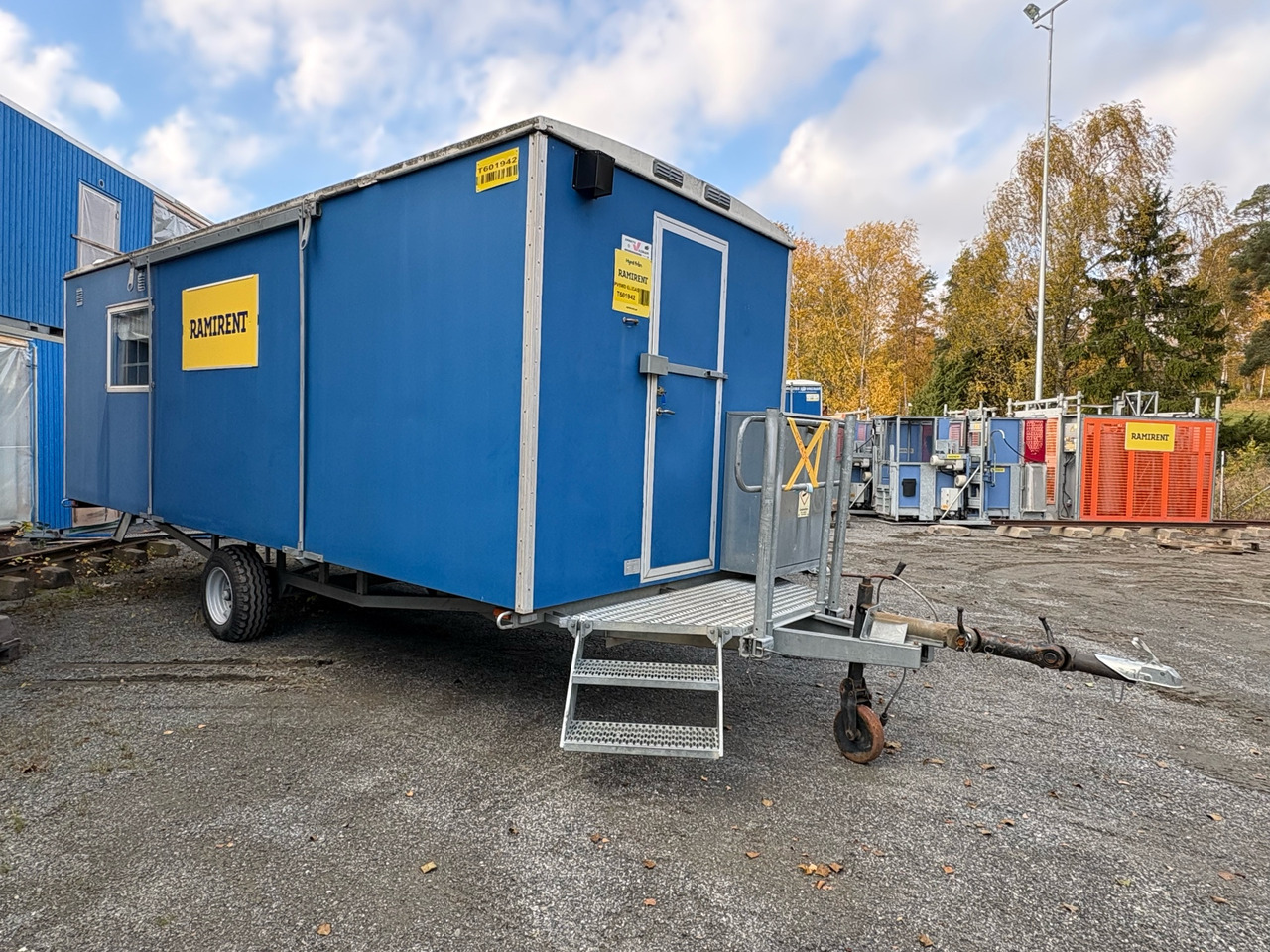 Arbetsvagnar PVFTD-5/6 - Conteneur comme habitat, Remorque: photos 1 Arbetsvagnar PVFTD-5/6 - Conteneur comme habitat, Remorque: photos 1