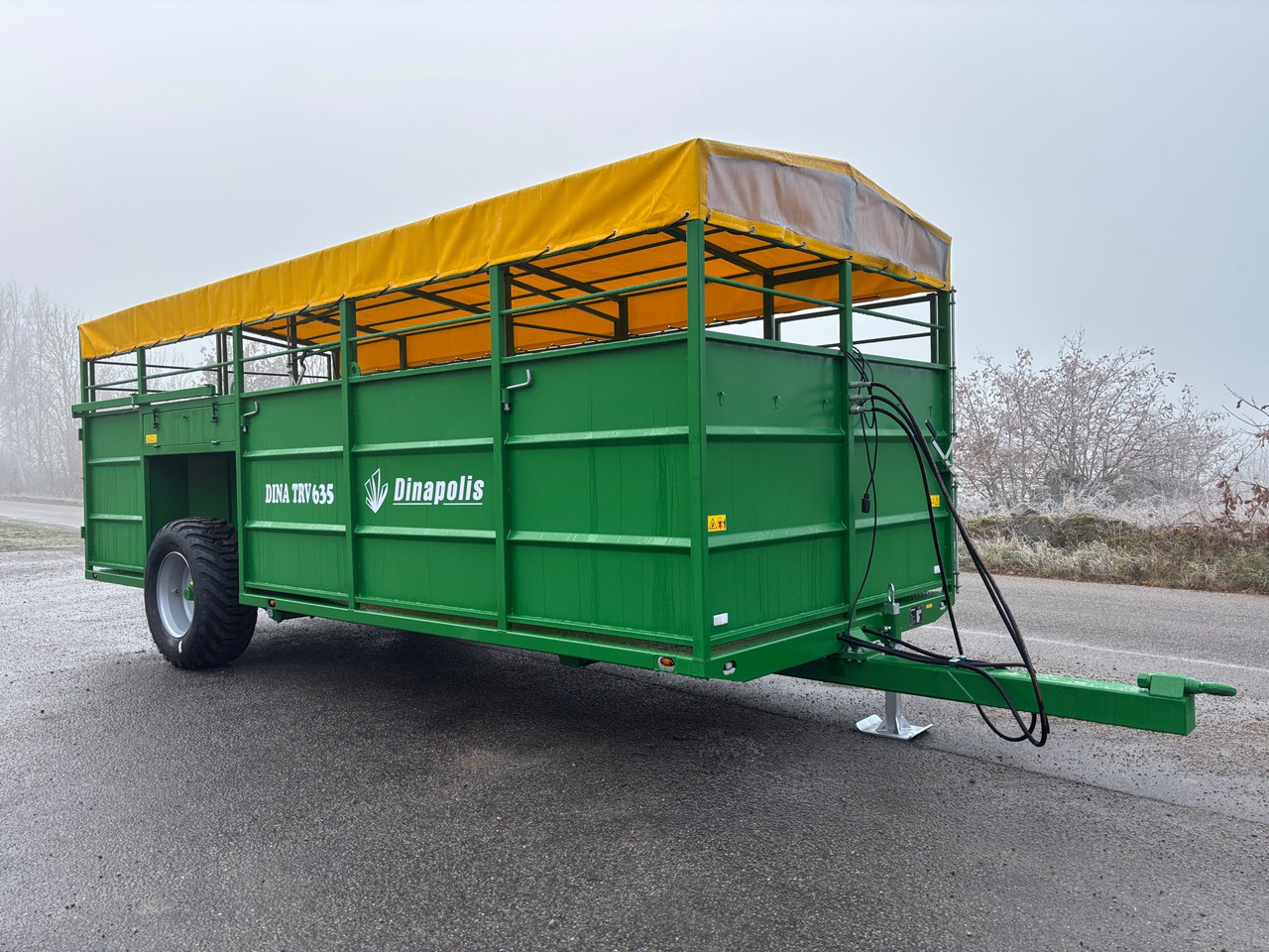 Dinapolis DINA TRV635 - Remorque agricole: photos 1 Dinapolis DINA TRV635 - Remorque agricole: photos 1