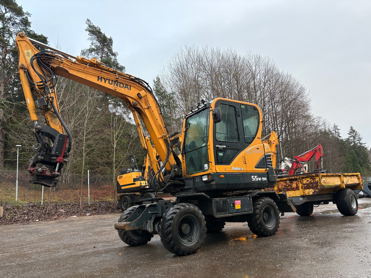 Hyundai Robex 55W-9A - Pelle: photos 1 Hyundai Robex 55W-9A - Pelle: photos 1