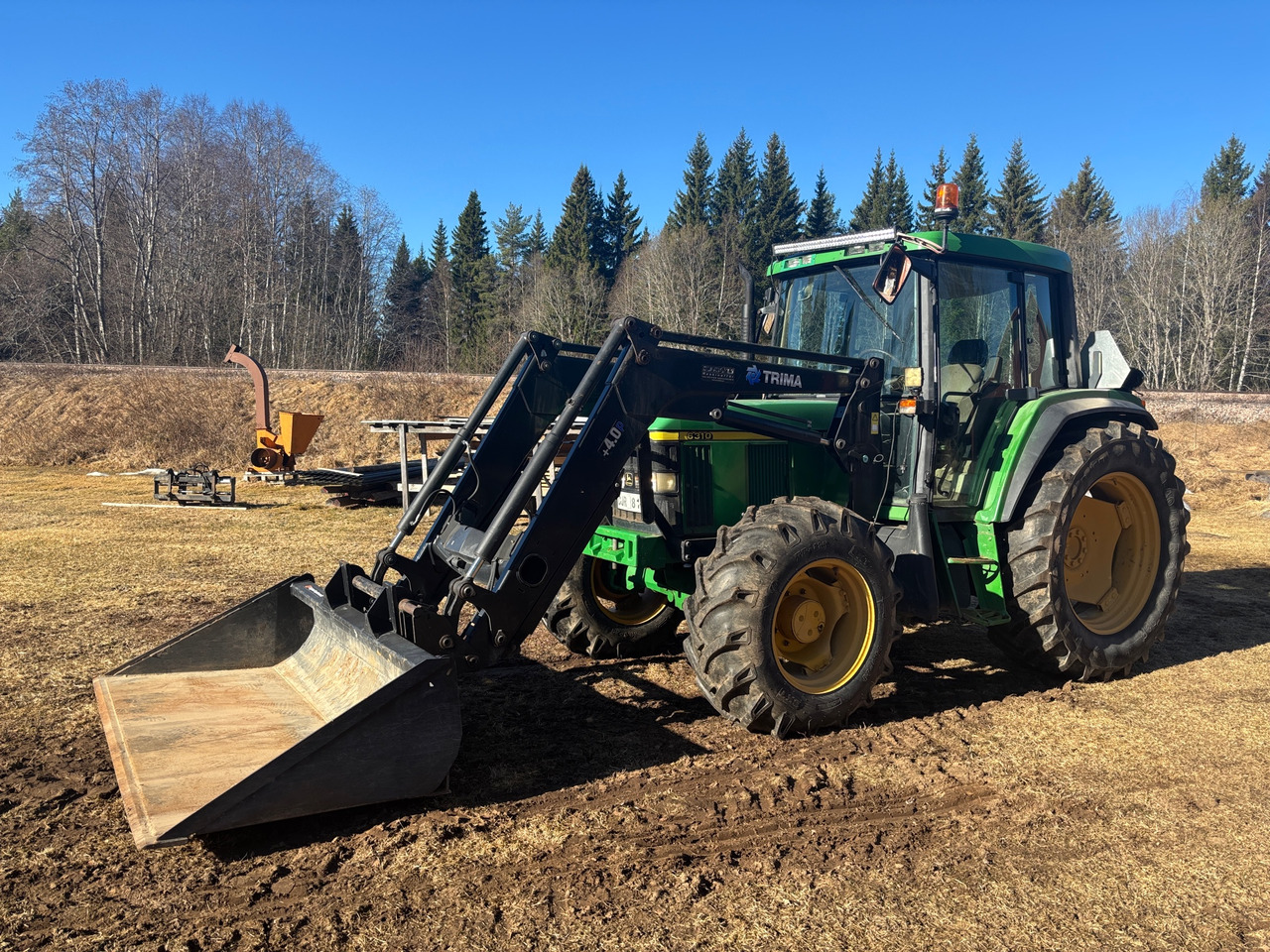 John Deere 6310 - Tracteur agricole: photos 1 John Deere 6310 - Tracteur agricole: photos 1