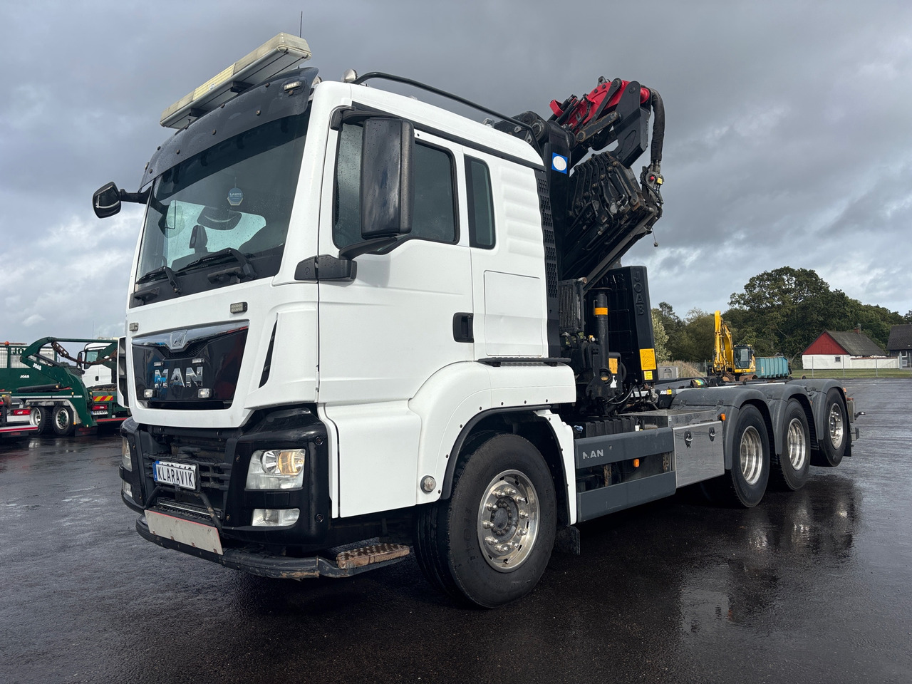 MAN TGS 35.480 8x4 - Camion grue: photos 1 MAN TGS 35.480 8x4 - Camion grue: photos 1