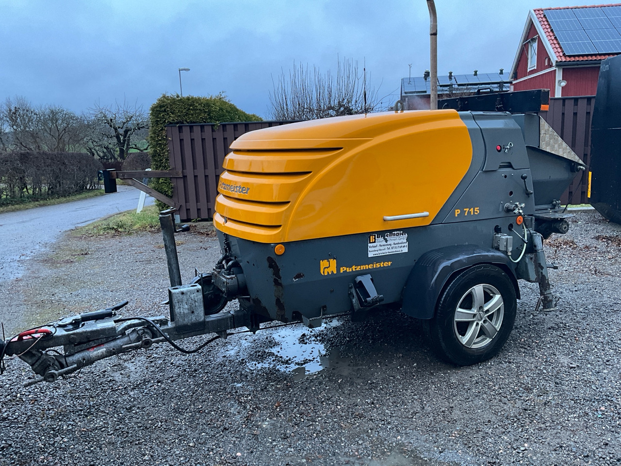 Putzmeister P 75 TD - Pompe à béton stationnaire: photos 1 Putzmeister P 75 TD - Pompe à béton stationnaire: photos 1