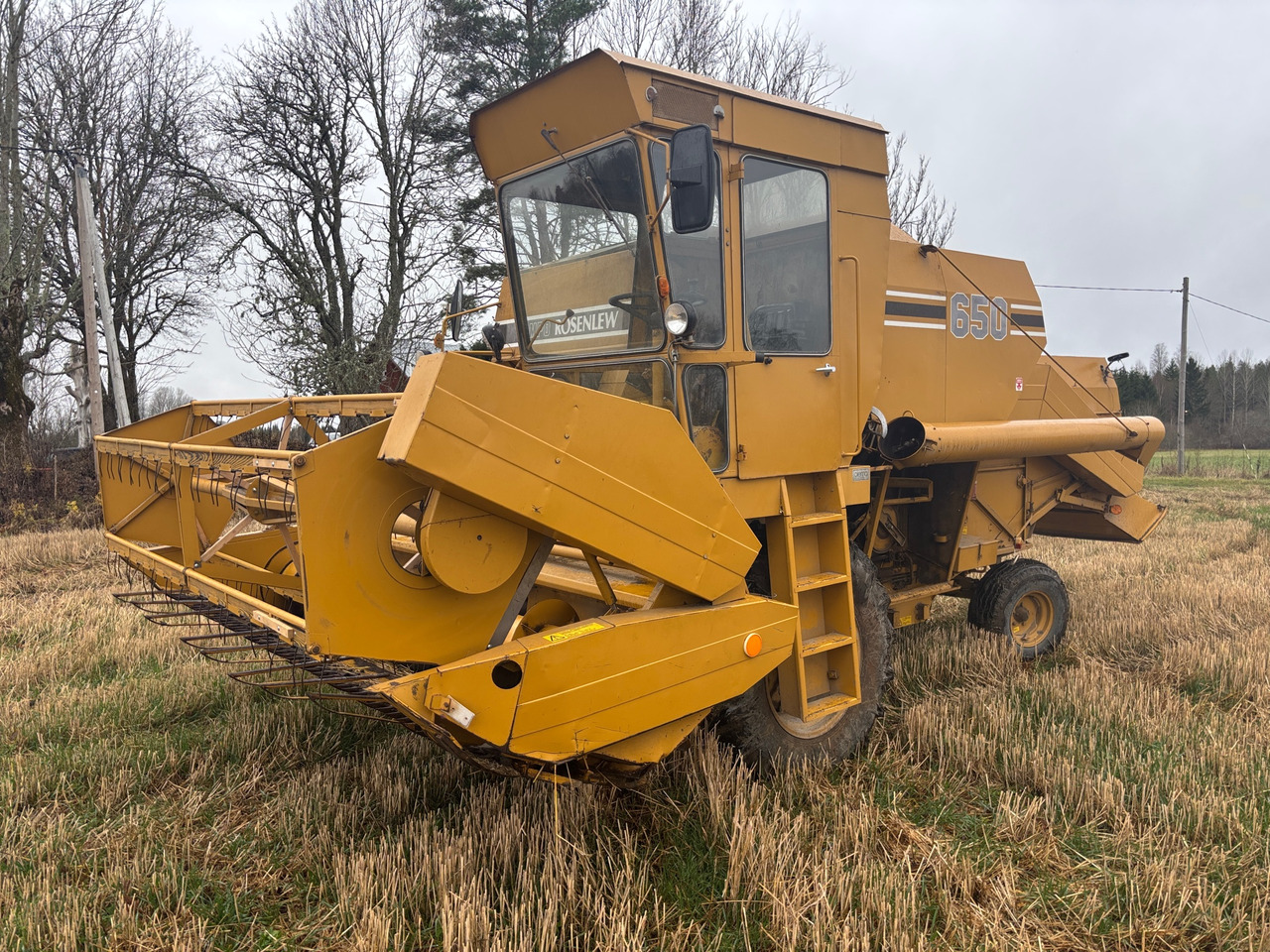 Sampo Rosenlew 650 - Moissonneuse-batteuse: photos 1 Sampo Rosenlew 650 - Moissonneuse-batteuse: photos 1