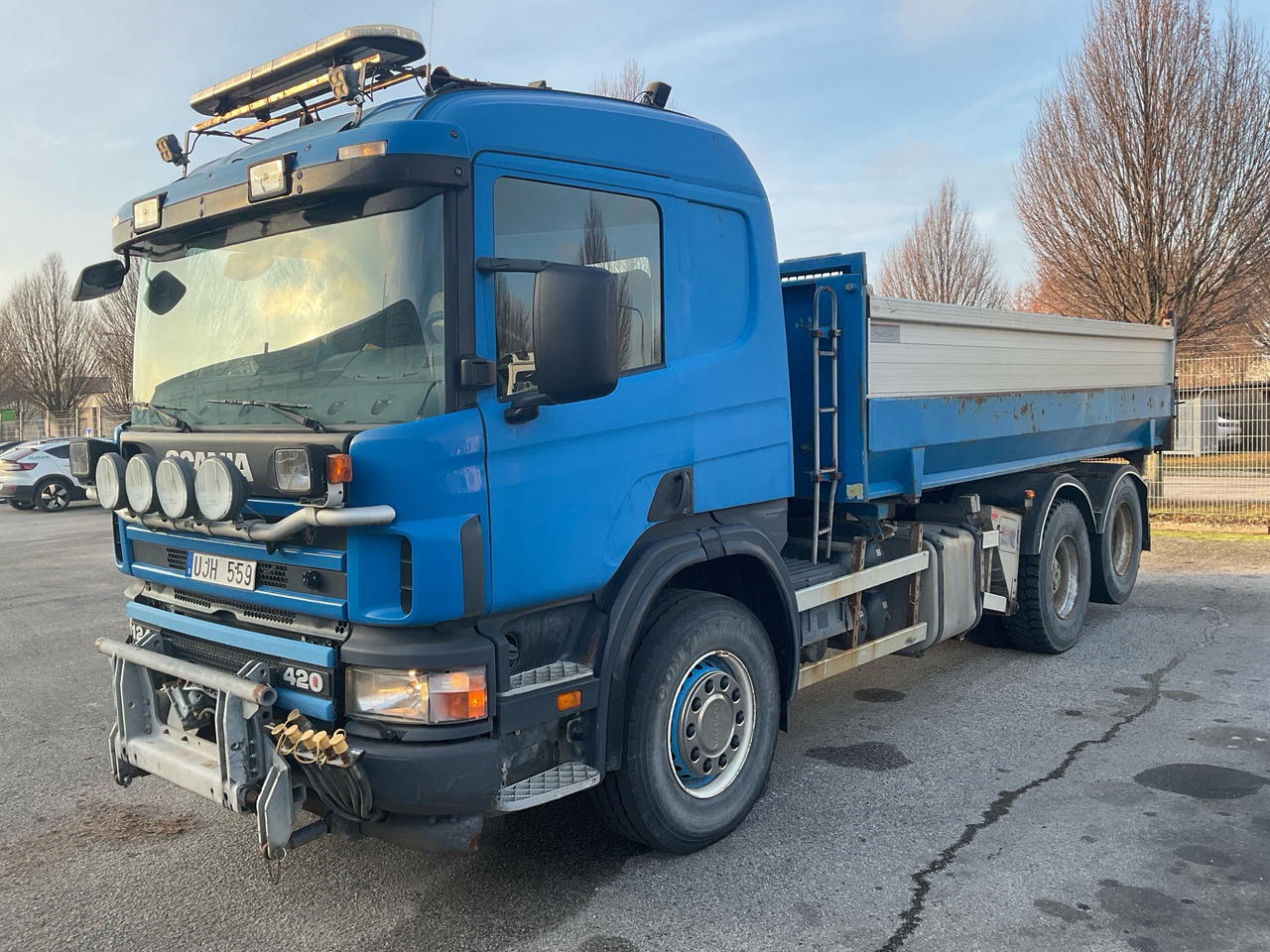 Scania 124G 420 - Camion benne: photos 1 Scania 124G 420 - Camion benne: photos 1