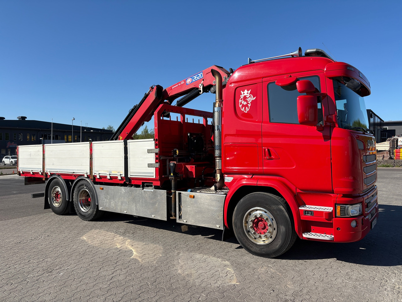 Scania G450LB6X2 - Camion grue: photos 1 Scania G450LB6X2 - Camion grue: photos 1