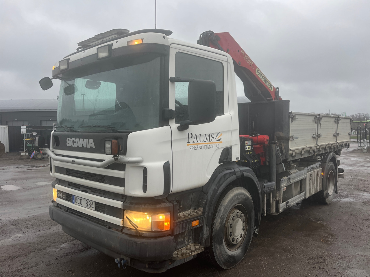 Scania P94GB4X2NZ - Camion grue: photos 1 Scania P94GB4X2NZ - Camion grue: photos 1