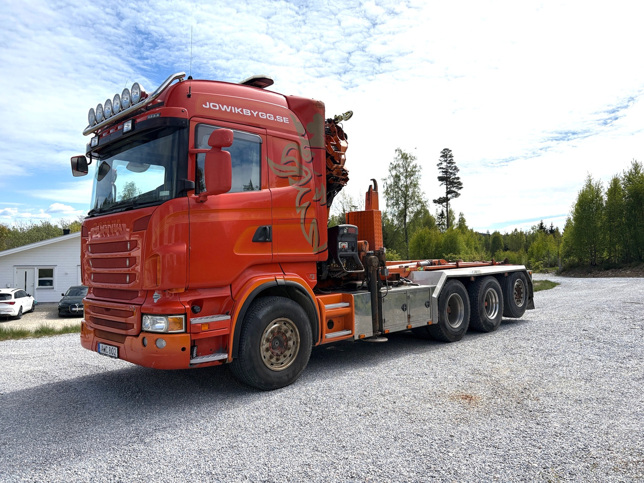 Scania R480 8x4 - Camion ampliroll: photos 1 Scania R480 8x4 - Camion ampliroll: photos 1