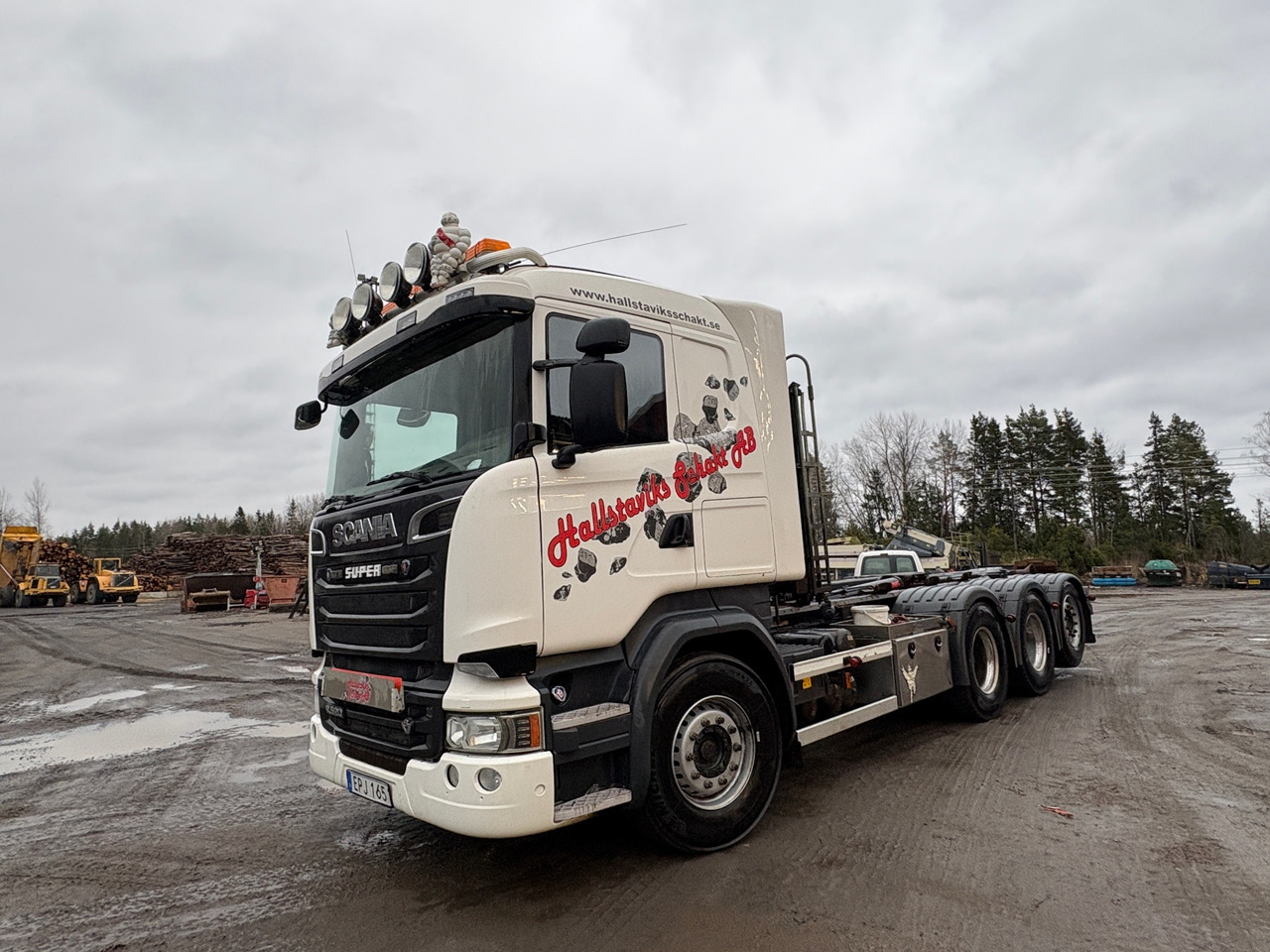 Scania R520 - Camion ampliroll: photos 1 Scania R520 - Camion ampliroll: photos 1