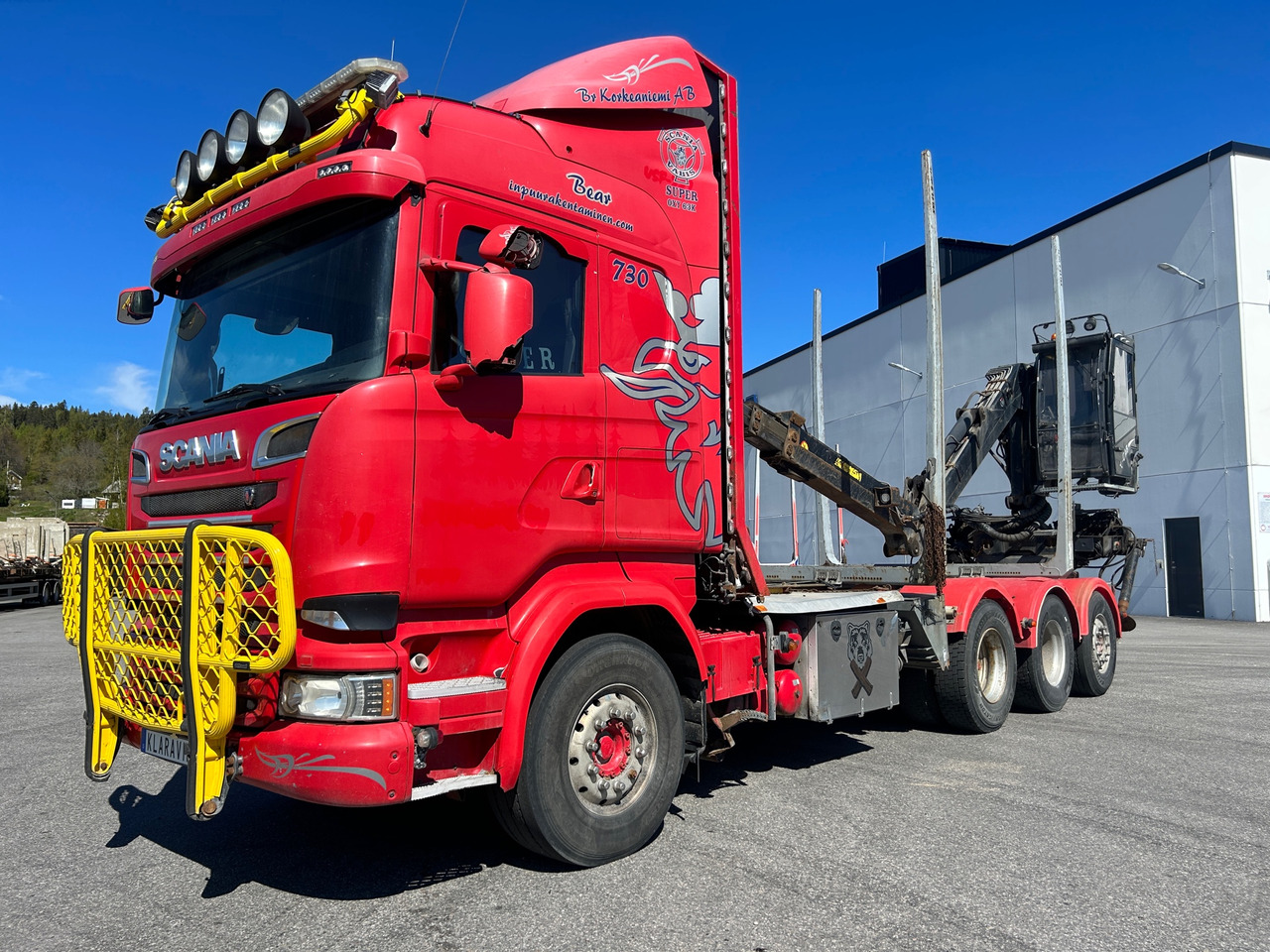Scania R730 - Camion grumier: photos 1 Scania R730 - Camion grumier: photos 1