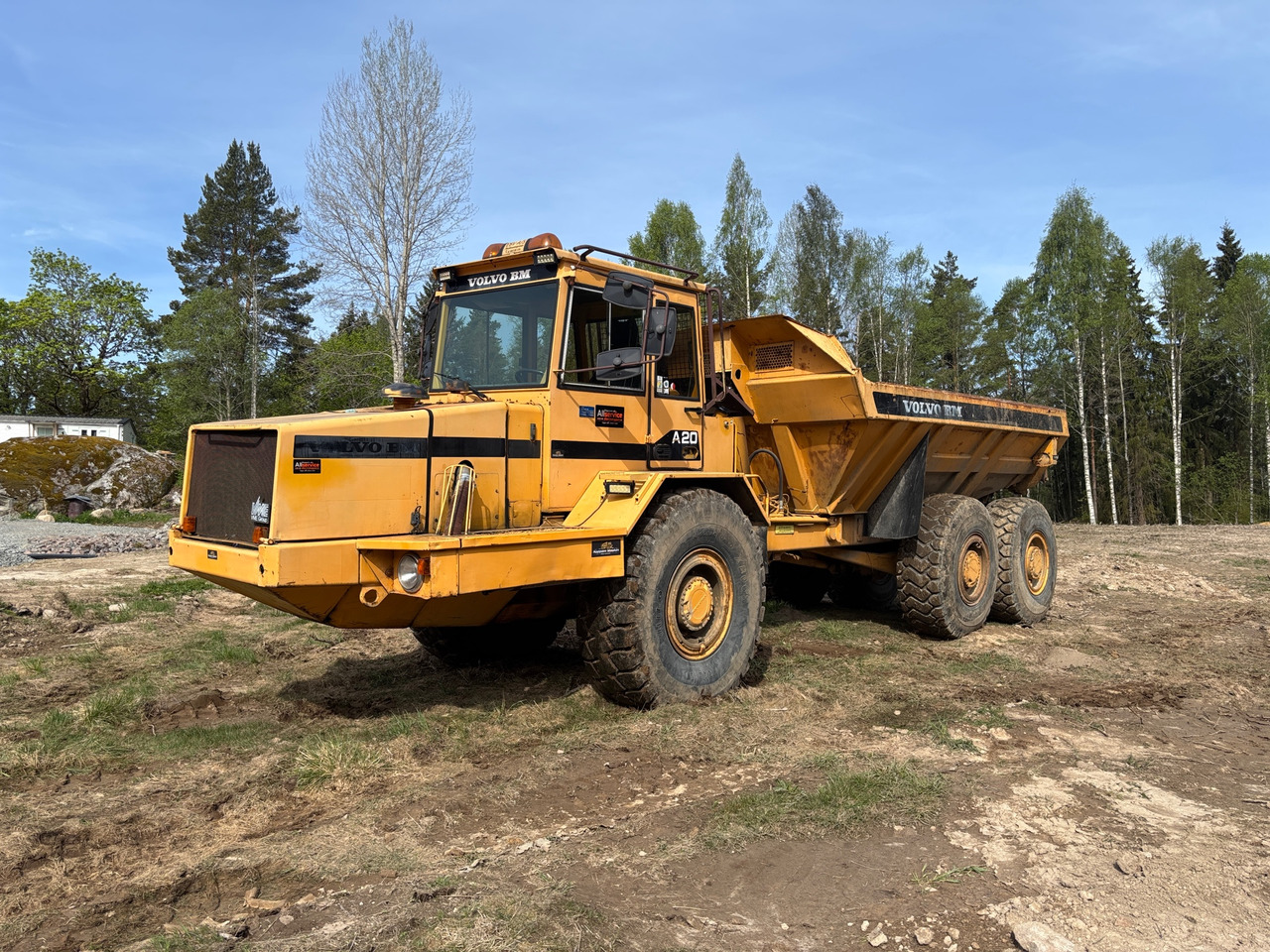 Volvo BM A20 - Tombereau: photos 1 Volvo BM A20 - Tombereau: photos 1
