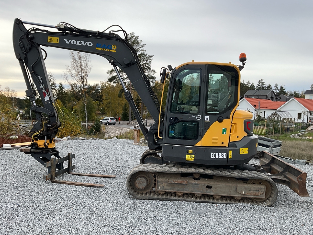 Volvo ECR88D - Pelle: photos 1 Volvo ECR88D - Pelle: photos 1