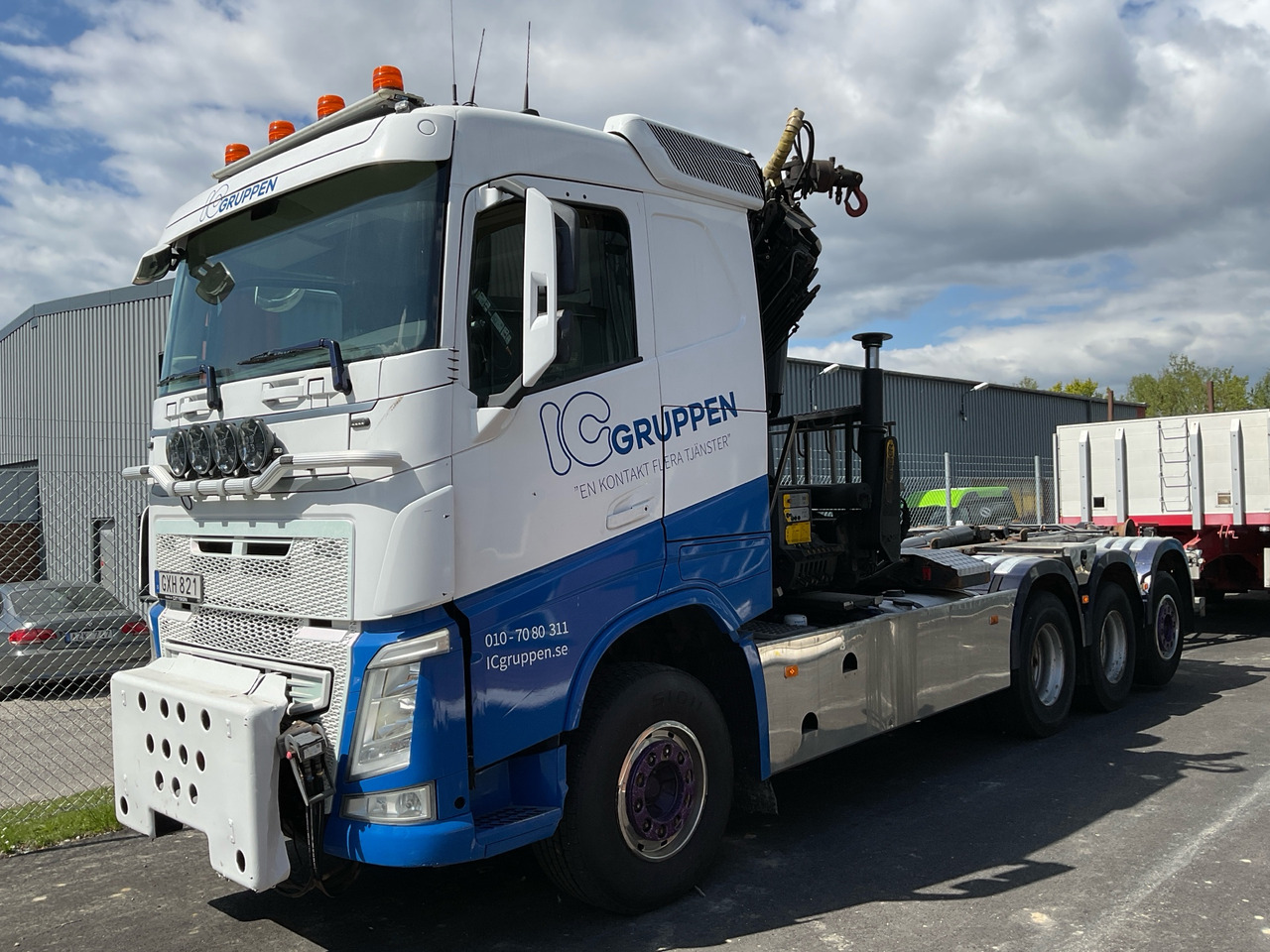 Volvo FH500 - Camion grue: photos 1 Volvo FH500 - Camion grue: photos 1