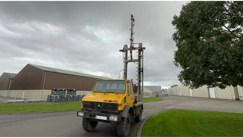 Foreuse Mercedes-Benz Unimog U1250 Well Drill Brunnenbohr gerat: photos 8