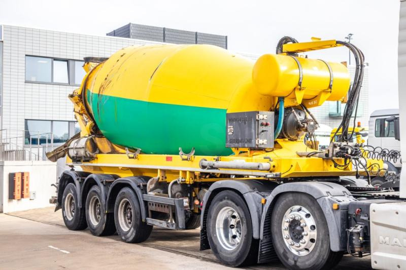DE BUF BETON MIXER/MALAXEUR/MISCHER 12M3 - Semi-remorque malaxeur: photos 2 DE BUF BETON MIXER/MALAXEUR/MISCHER 12M3 - Semi-remorque malaxeur: photos 2