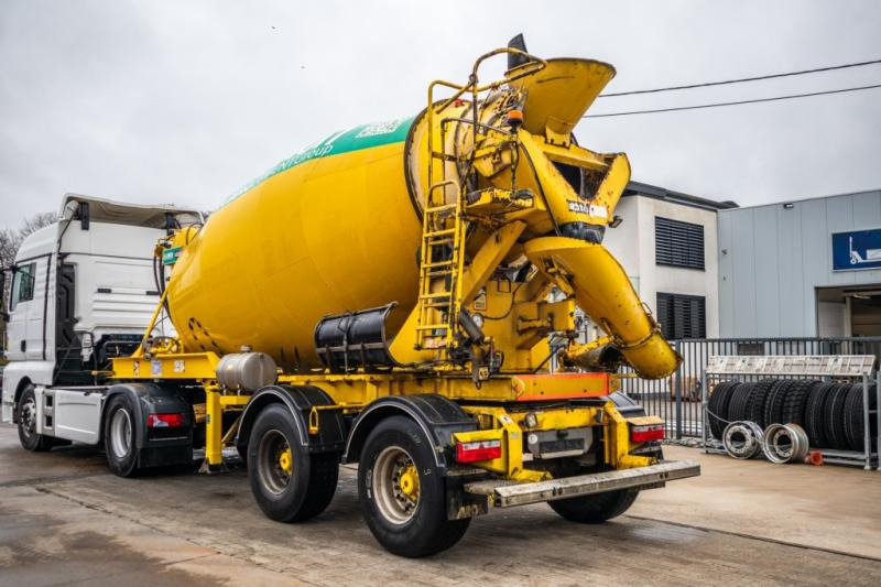 Imer BETON MIXER/MALAXEUR/MISCHER-10M3- STEERING AXLE - Semi-remorque malaxeur: photos 4 Imer BETON MIXER/MALAXEUR/MISCHER-10M3- STEERING AXLE - Semi-remorque malaxeur: photos 4
