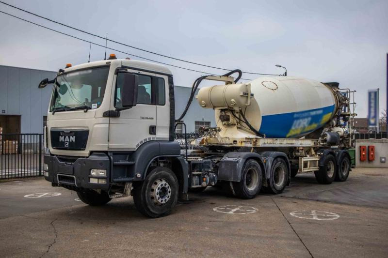 Liebherr LIEBHERR BETON MIXER/MALAXEUR/MISCHER 12M3 - Semi-remorque malaxeur: photos 4 Liebherr LIEBHERR BETON MIXER/MALAXEUR/MISCHER 12M3 - Semi-remorque malaxeur: photos 4