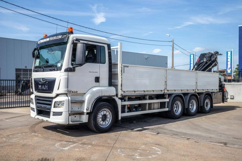 MAN TGS 35.420 BL-8x4-4+HIAB 188 E-2 - Camion plateau, Camion grue: photos 5 MAN TGS 35.420 BL-8x4-4+HIAB 188 E-2 - Camion plateau, Camion grue: photos 5